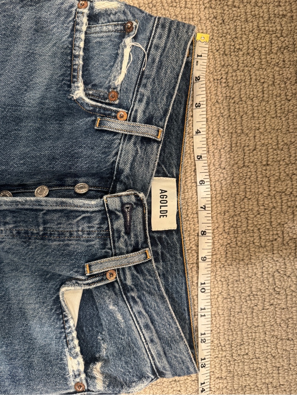 Agolde Riley Crop Jeans - Picture 8 of 10